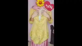 Ukhti Berkebaya Pink Menggoda Habis Sampai Crot