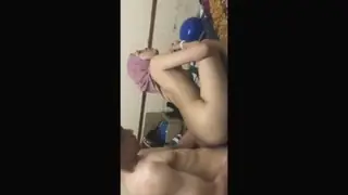 Ukhti Tocil Digoyang Pacar Kontol Gede Sampe Basah